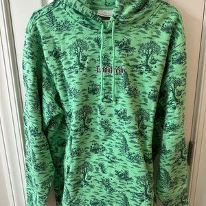 BRAND NEW Teddy Fresh Toile green hoodie